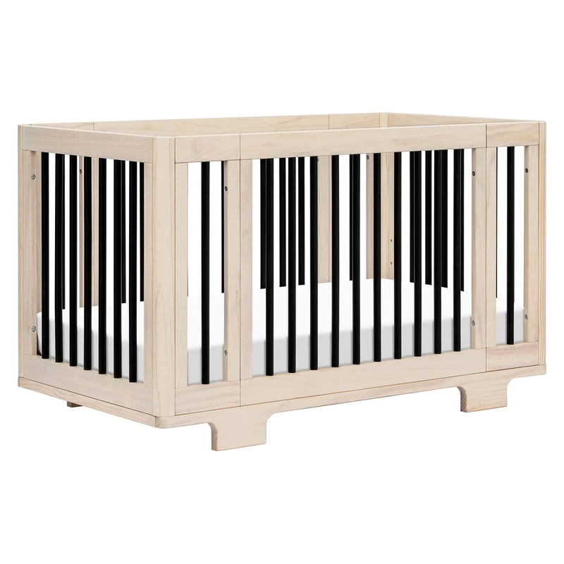 Couchette Convertible 8 en 1 Yuzu - Naturel Lavé / Noir