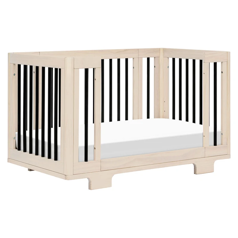 Couchette Convertible 8 en 1 Yuzu - Naturel Lavé / Noir