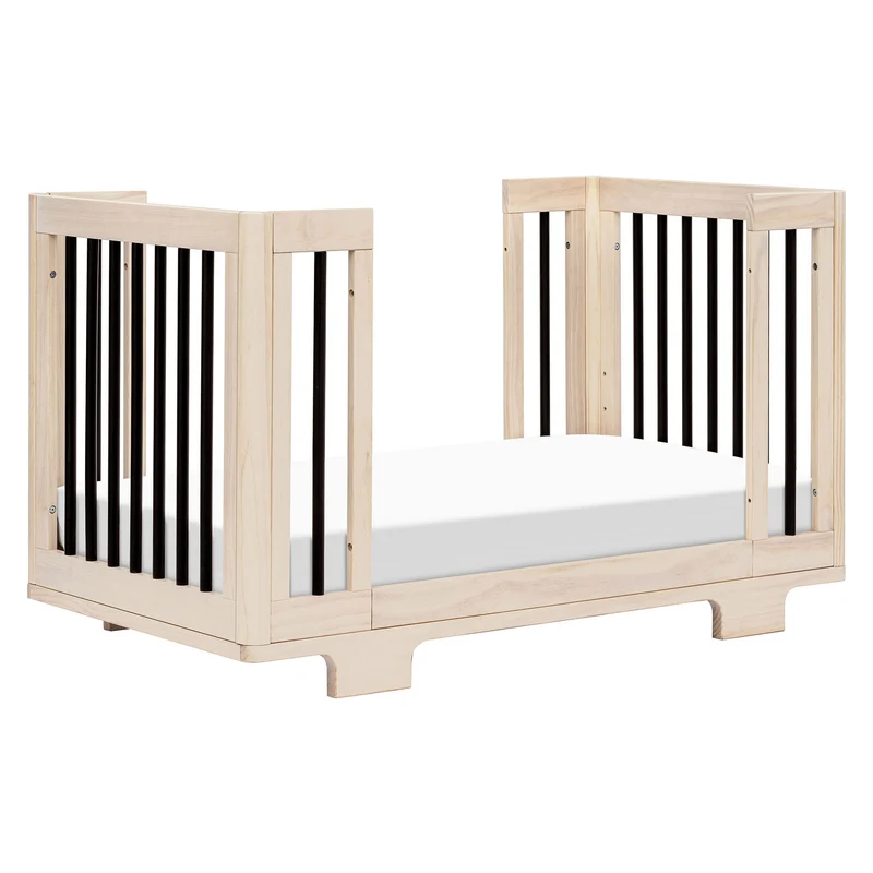 Couchette Convertible 8 en 1 Yuzu - Naturel Lavé / Noir