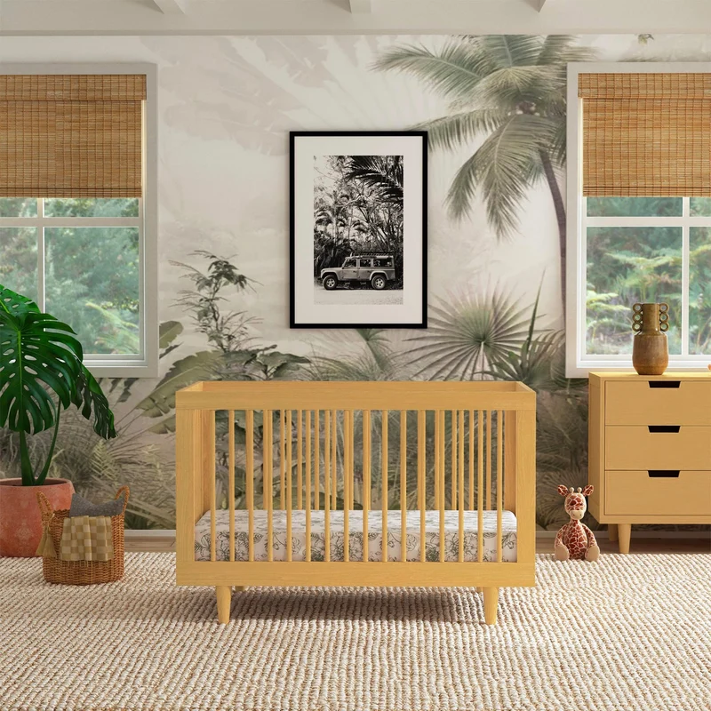 Couchette Convertible 3-en-1 Marley - Miel
