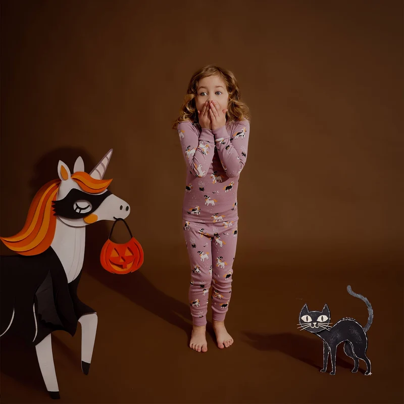 Pyjama Licorne Halloween 2-7ans