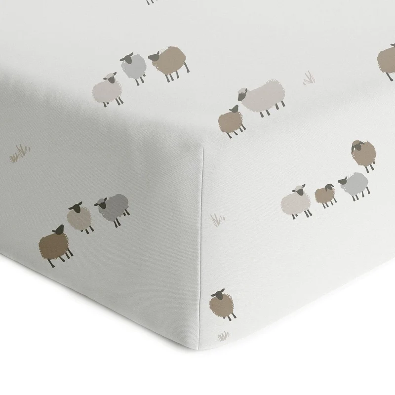Drap Contour Moutons - Édition Spéciale Laura Lémerveil