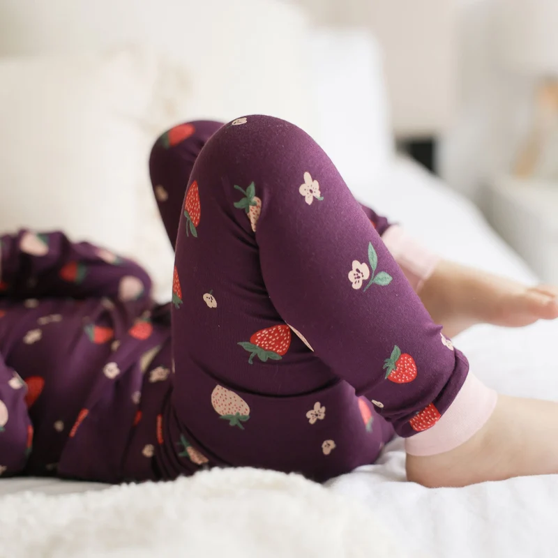 Pyjama Fraises Modal 2-14ans