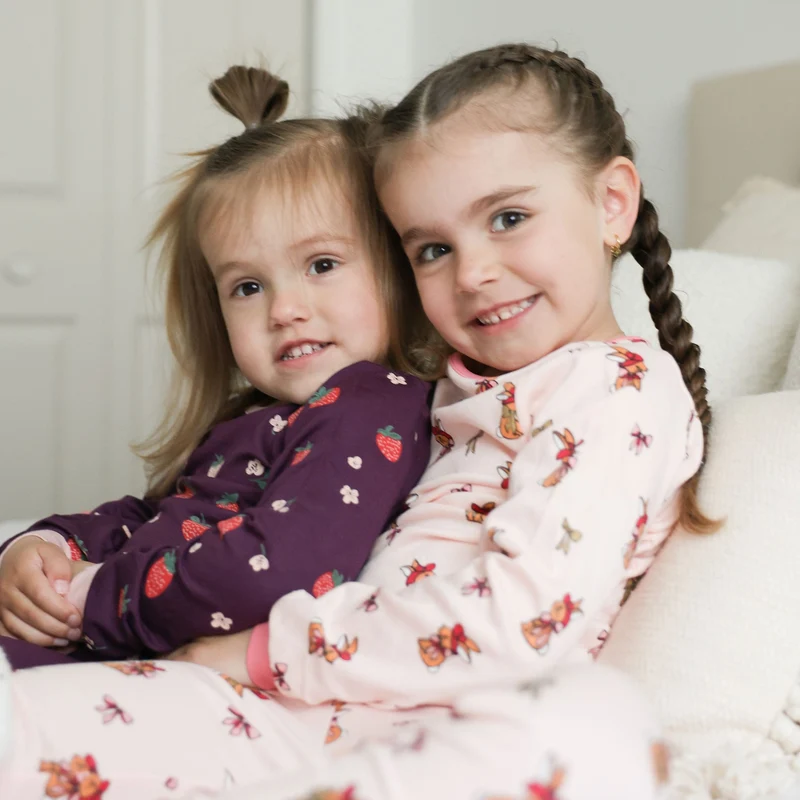 Pyjama Fraises Modal 2-14ans