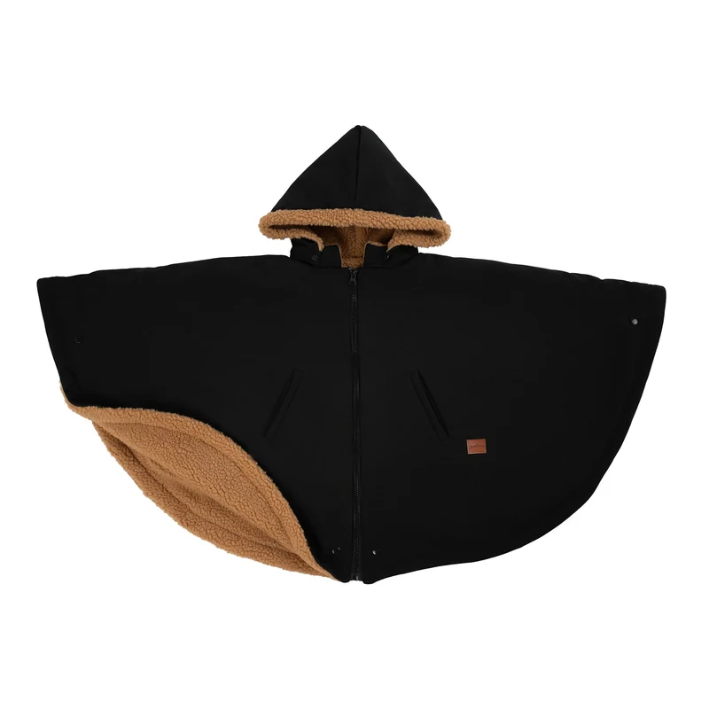 Housse Siège d'Auto / Poncho 3-en-1 - Noir