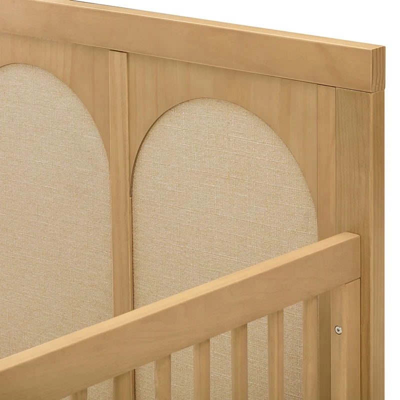 Couchette Convertible 4-en-1 Eloise - Miel et Tissu Eco-Weave