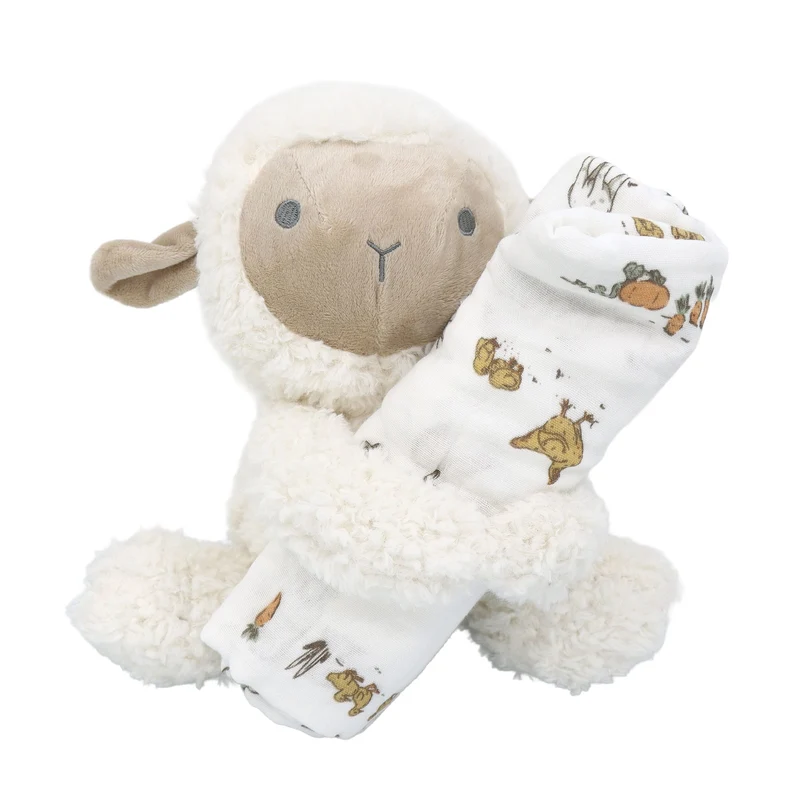 Couverture Et Peluche Mouton