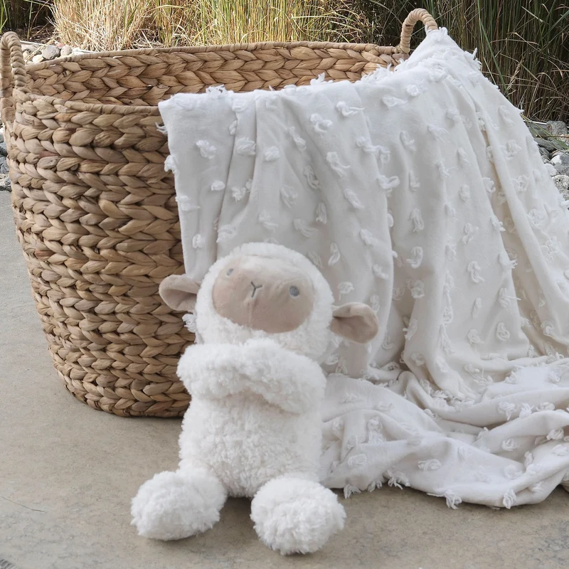 Couverture Et Peluche Mouton