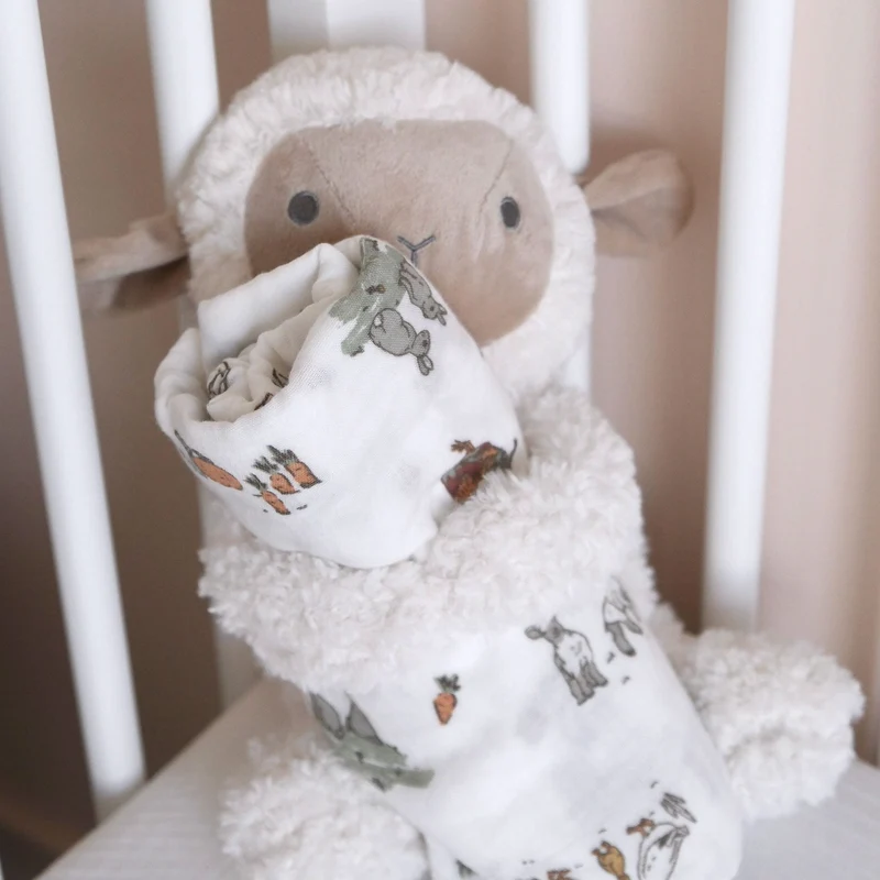 Couverture Et Peluche Mouton