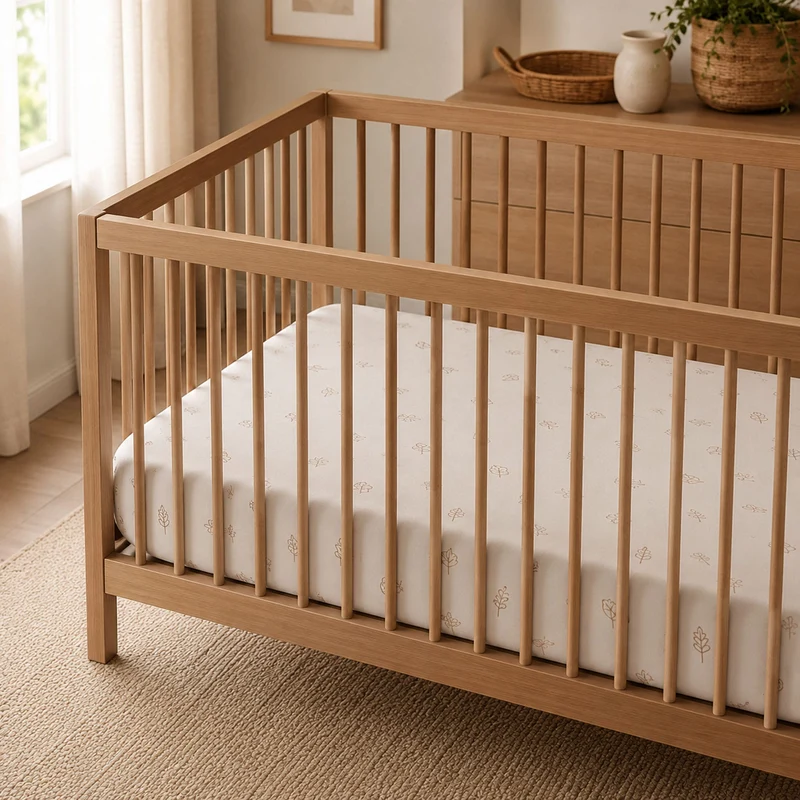 Drap Contour pour Lit de Bébé - Arbres