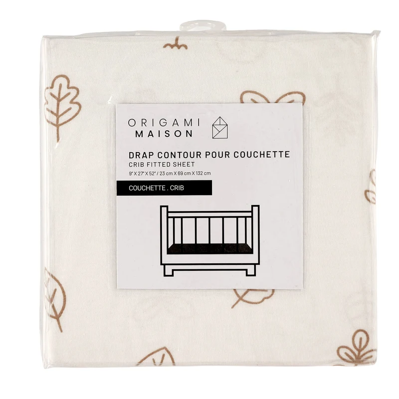 Drap Contour pour Lit de Bébé - Arbres