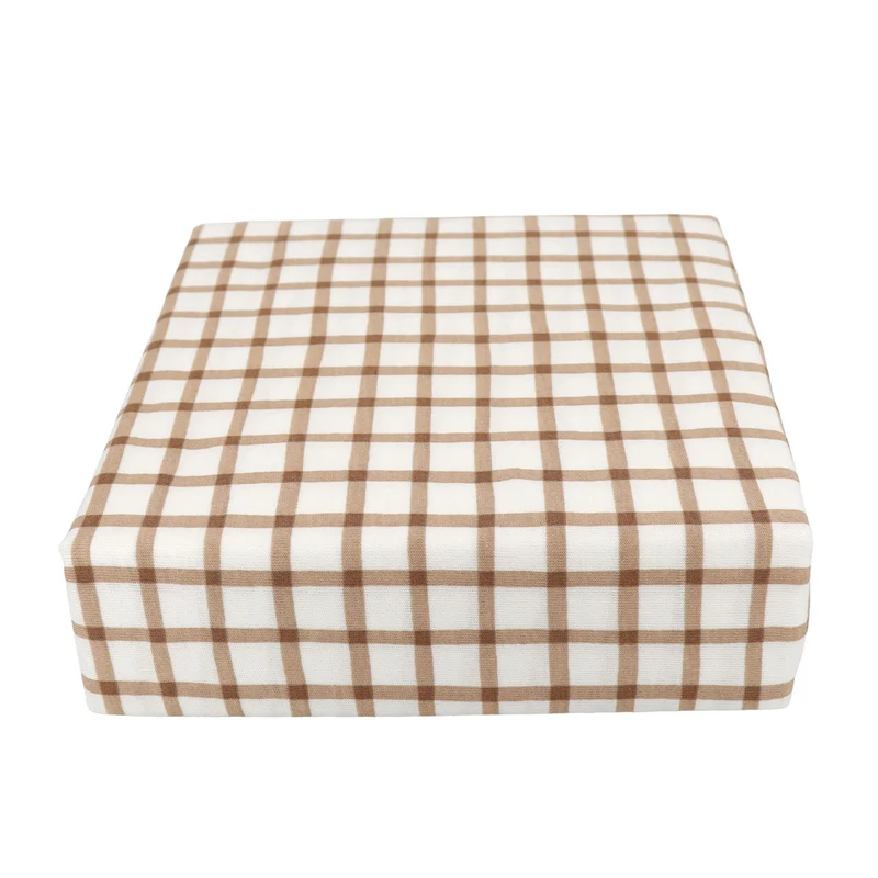 Drap Contour pour Lit de Bébé - Carreaux