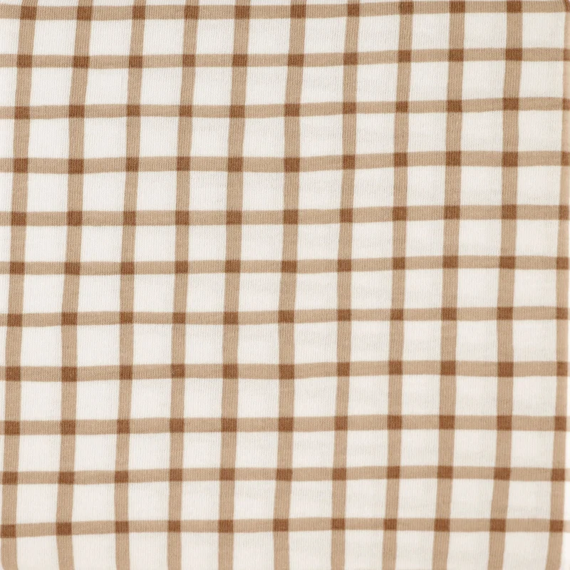 Drap Contour pour Lit de Bébé - Carreaux