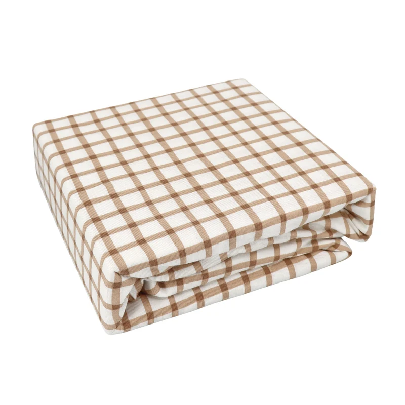 Drap Contour pour Lit de Bébé - Carreaux