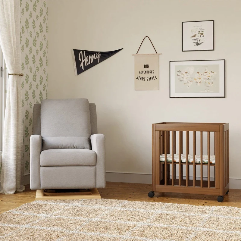Couchette Convertible 8 en 1 Yuzu - Noyer Naturel