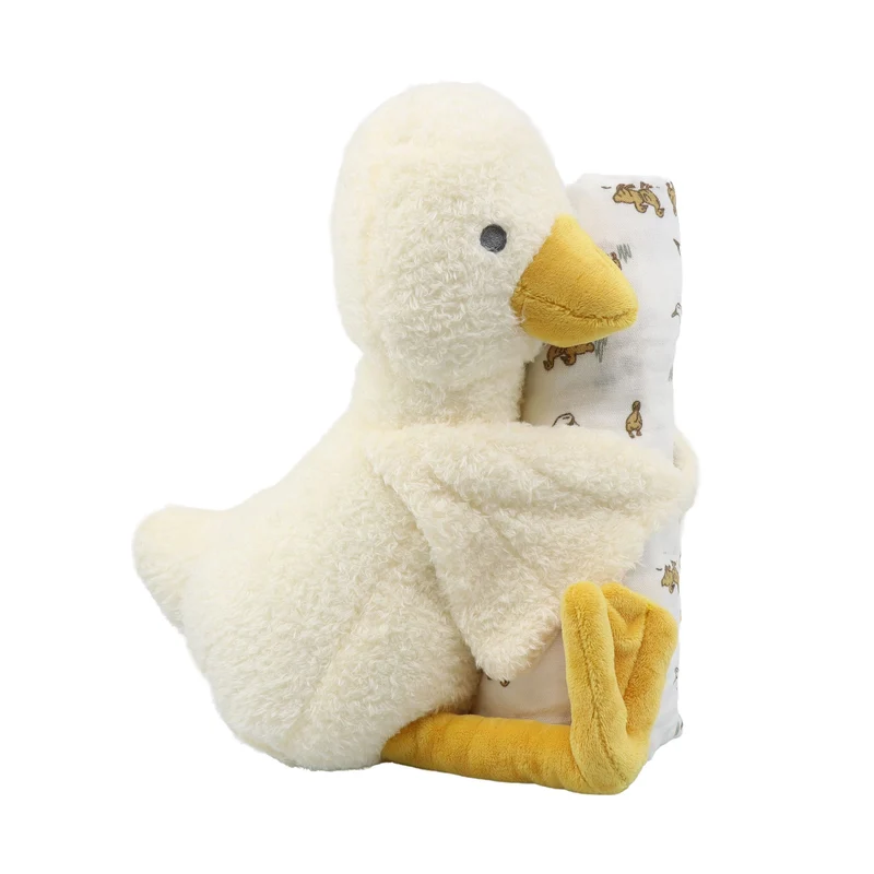 Couverture Et Peluche Canard