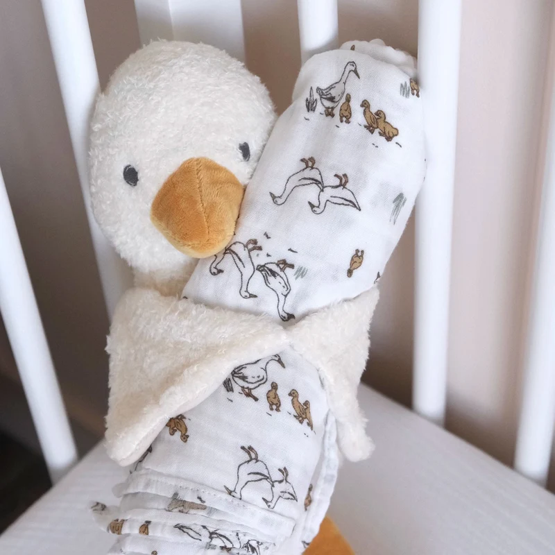 Couverture Et Peluche Canard