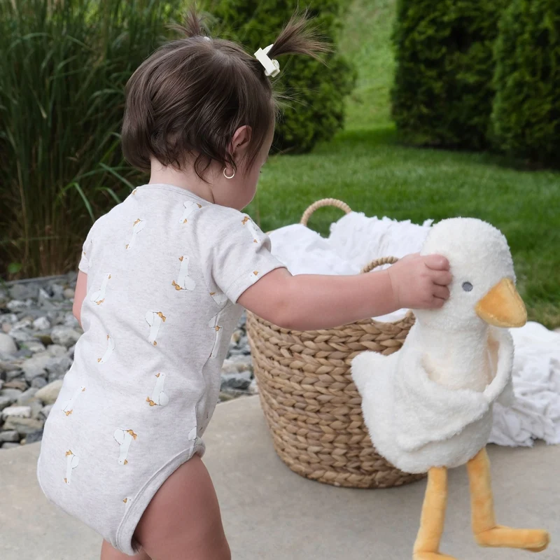 Couverture Et Peluche Canard