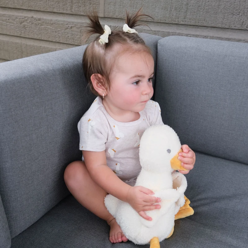 Couverture Et Peluche Canard
