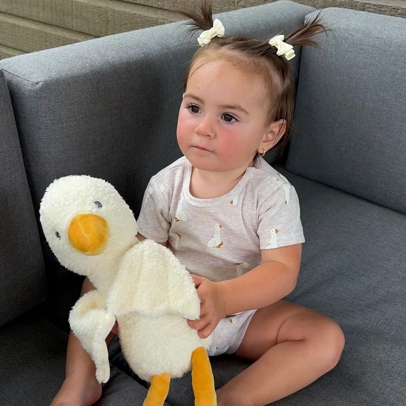 Couverture Et Peluche Canard