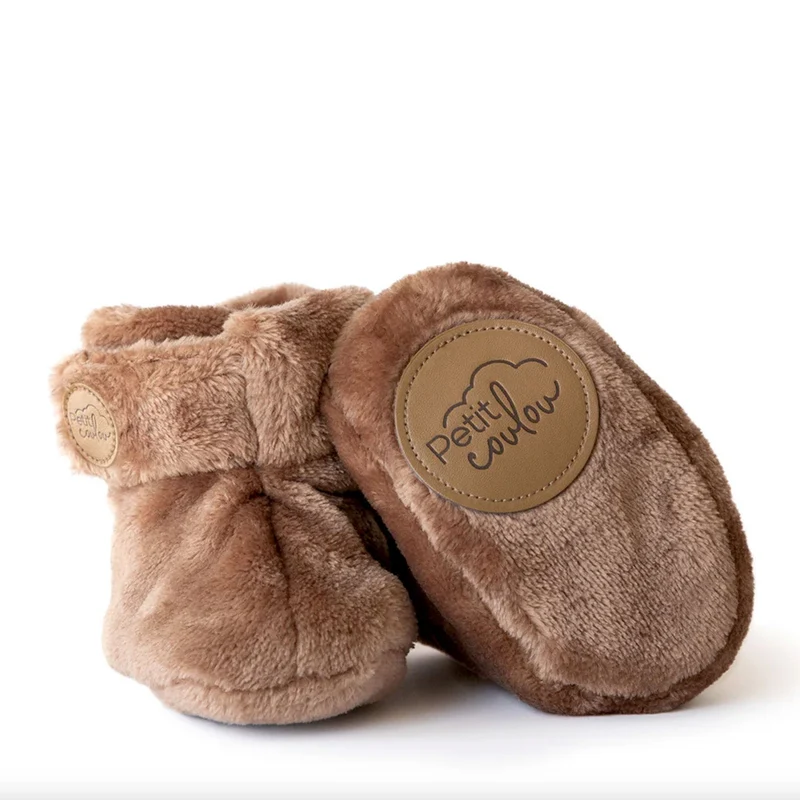 Coffret-cadeau Ourson pour bébé (4 accessoires) - Moka 0-6m