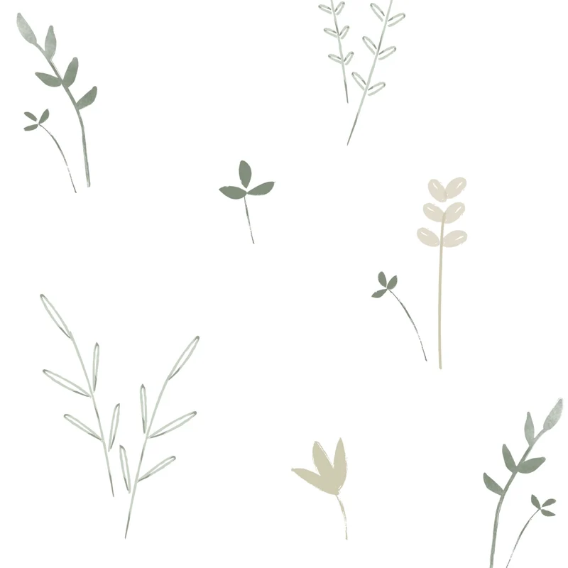 Couverture Mousseline Feuilles