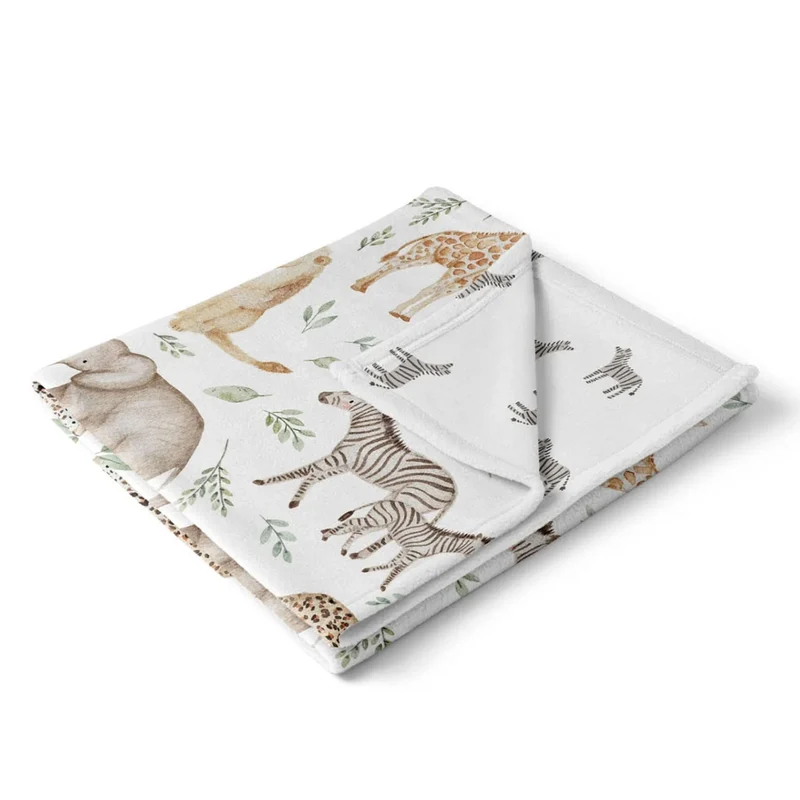 Petite Couverture Minky - Savannah