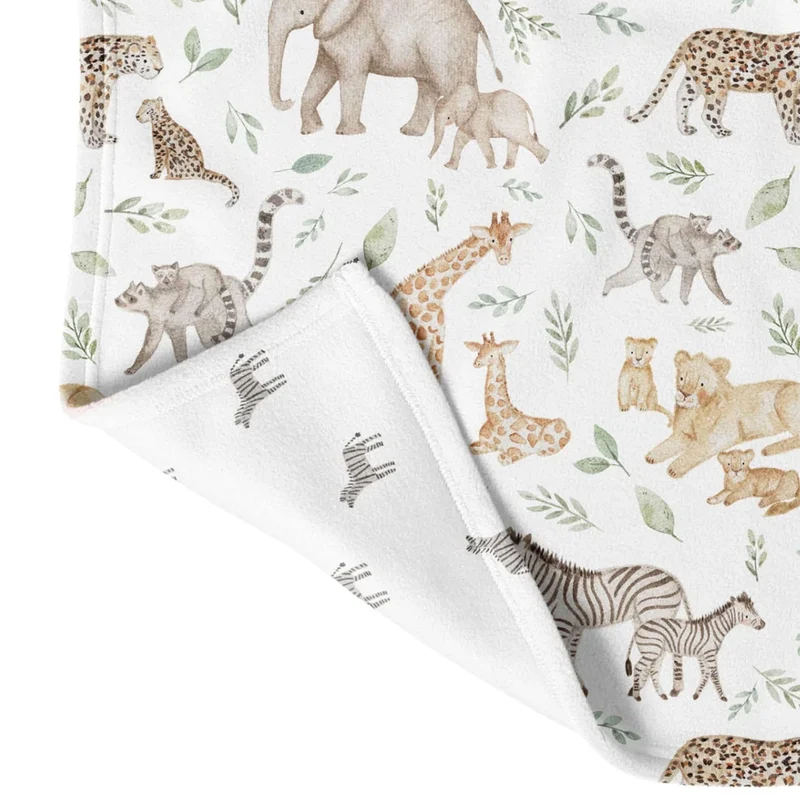 Petite Couverture Minky - Savannah