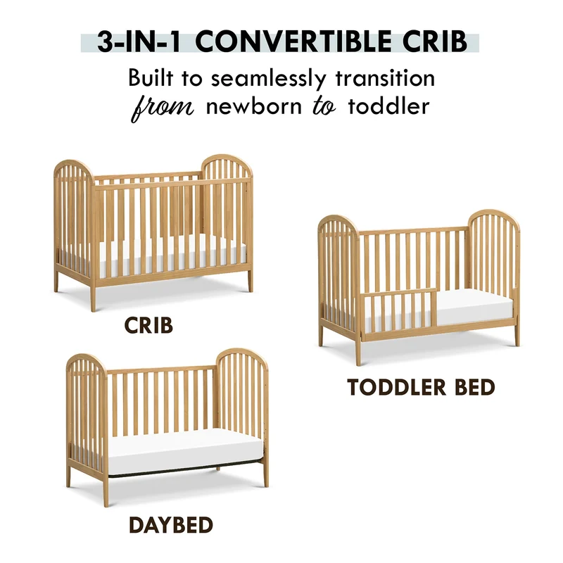 Couchette Convertible 3-en-1 Beau - Miel