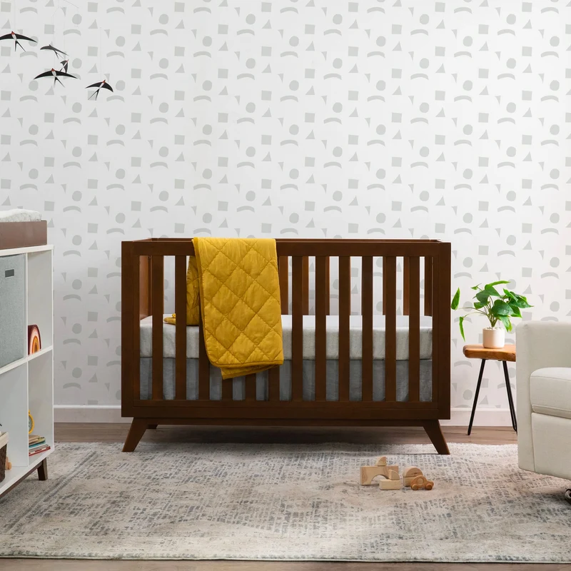 Couchette Convertible 3-en-1 Otto - Noyer