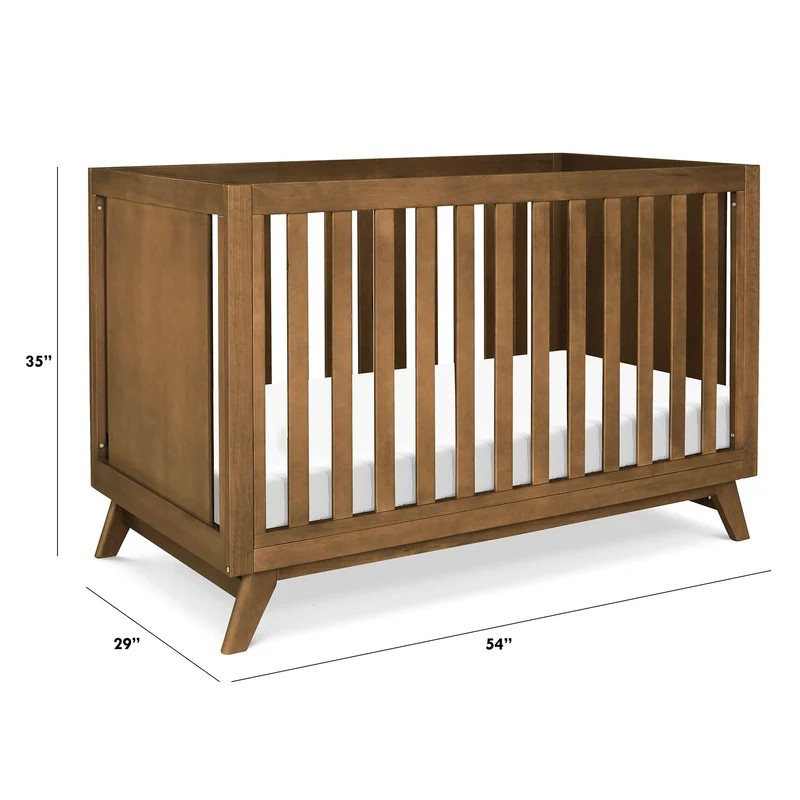 Couchette Convertible 3-en-1 Otto - Noyer