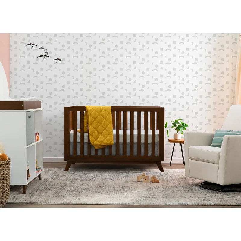 Couchette Convertible 3-en-1 Otto - Noyer