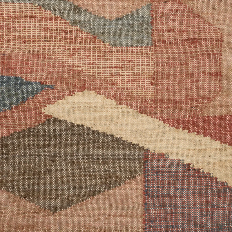 Tapis en jute / coton Abstract