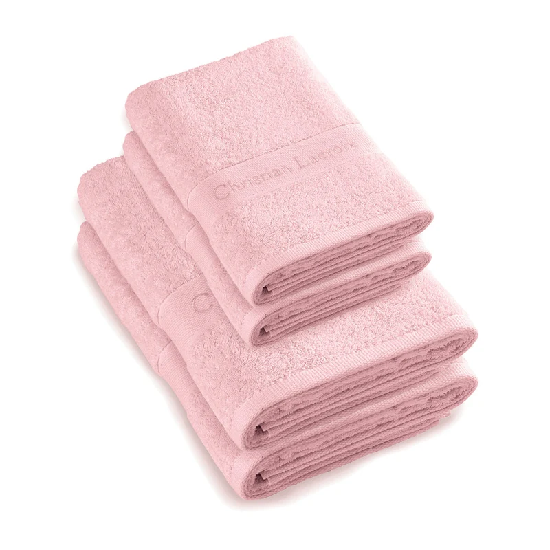 SET DE 2 SERVIETTES ET 2 DRAPS DE BAIN
