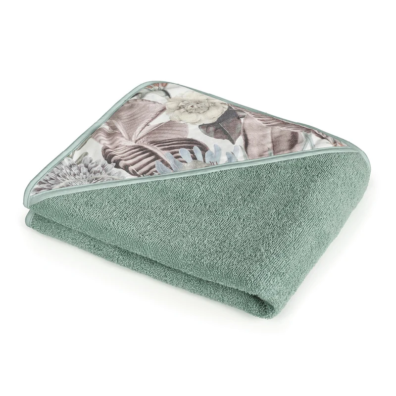 Cape de bain bébé Garden Vert