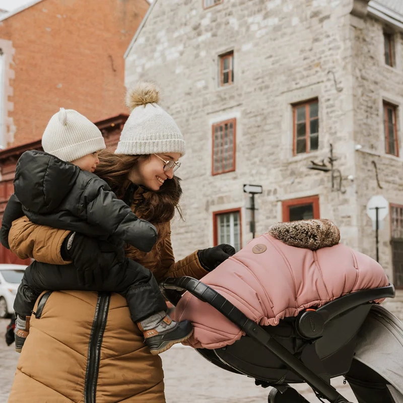 Housse d’hiver pour siège d’auto - Blush