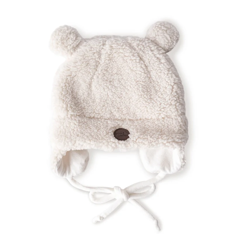 Coffret-cadeau Ourson pour bébé (4 accessoires) - Sherpa Crème