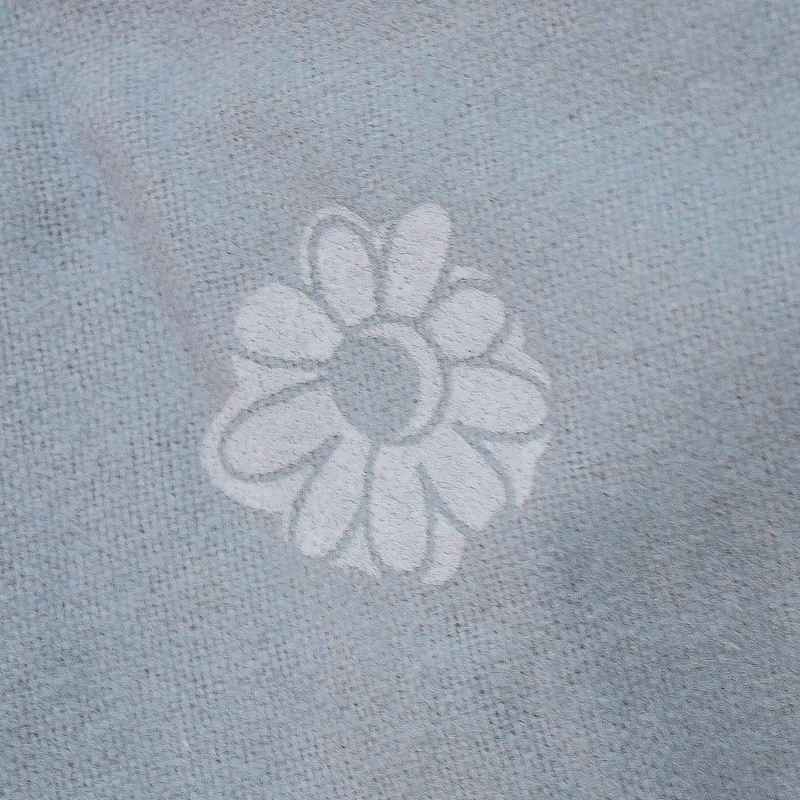 Ensemble de 2 Couvertures en Flanelle - Marguerites