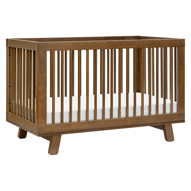 Couchette Convertible 3 en 1 Hudson - Noyer Naturel