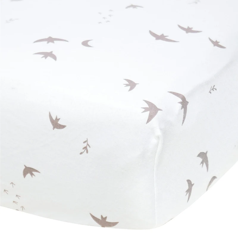 Drap Contour pour lit de Bébé - Oiseaux