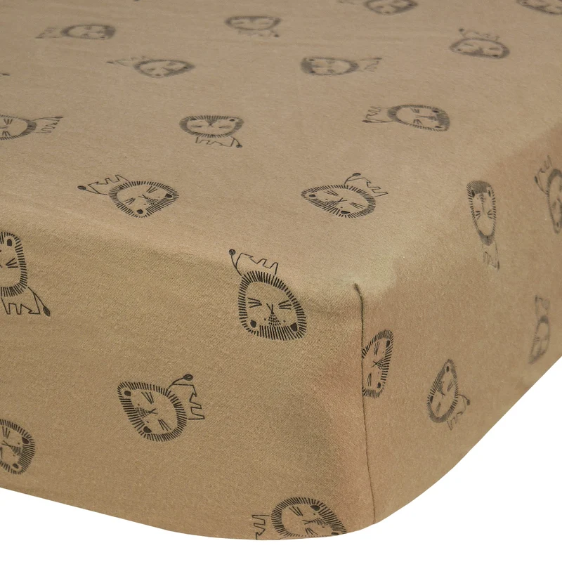 Drap Contour pour lit de Bébé - Lions