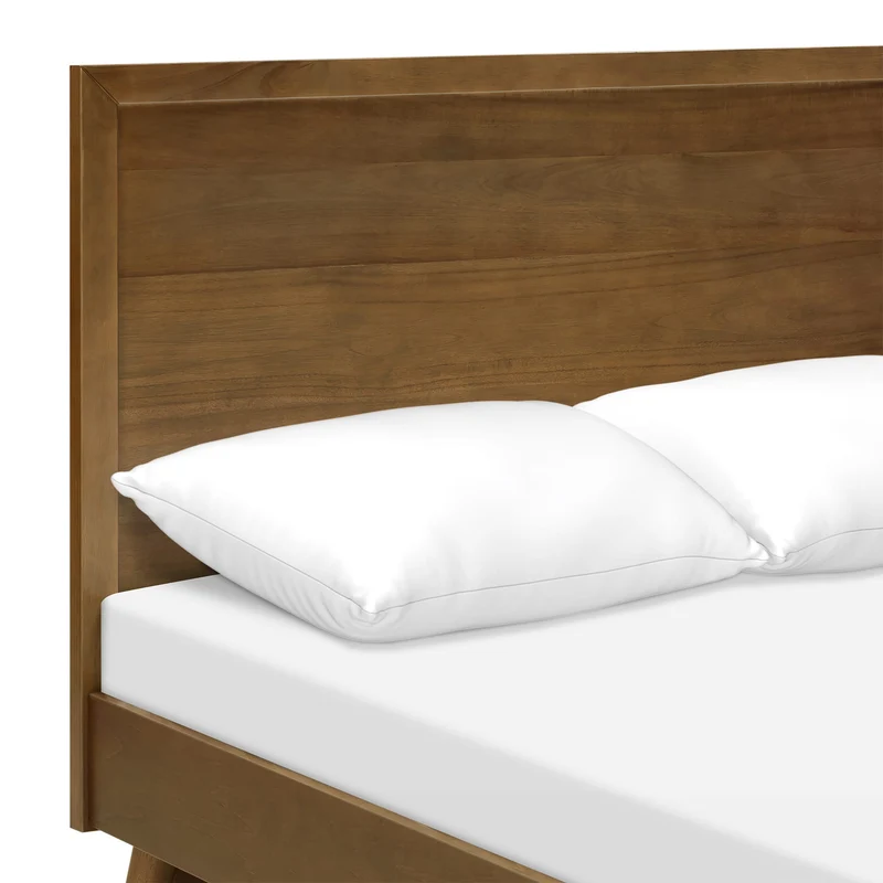 Lit Double Palma - Noyer Naturel