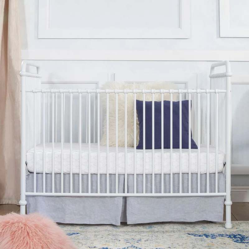 Couchette Évolutive 3 en 1 Abigail - Blanc Lavé