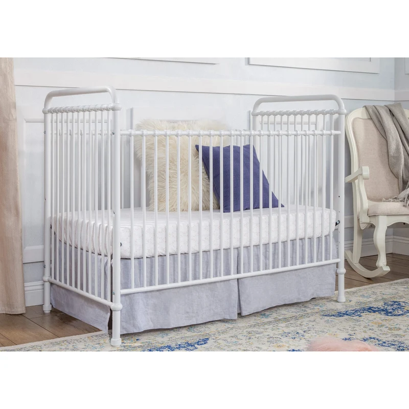Couchette Évolutive 3 en 1 Abigail - Blanc Lavé