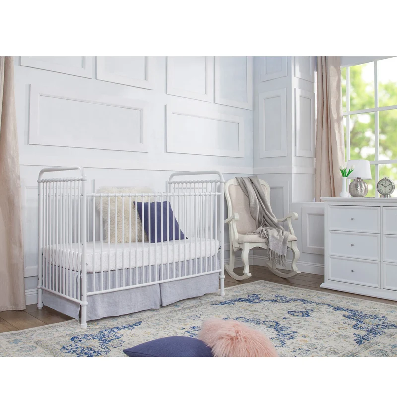 Couchette Évolutive 3 en 1 Abigail - Blanc Lavé
