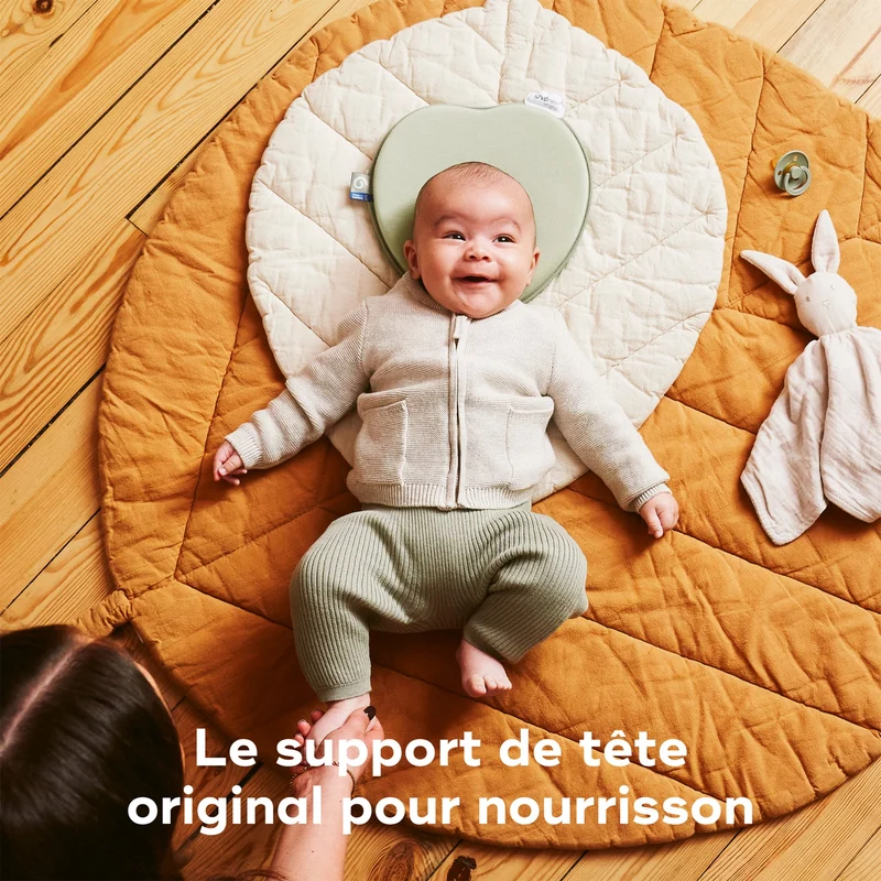 Coussin Coeur Ergo Sauge