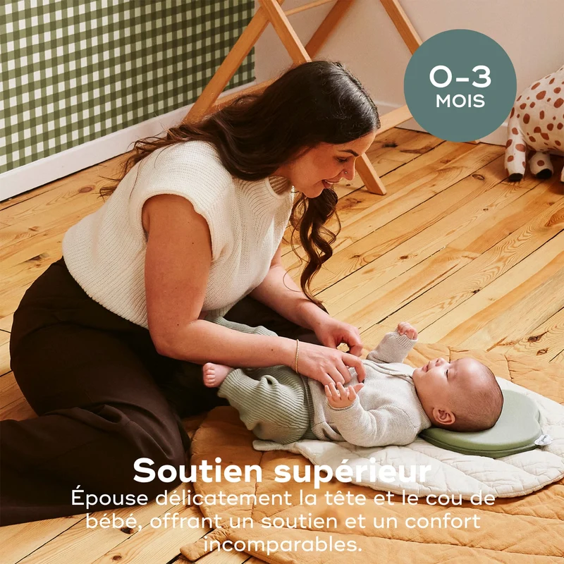 Coussin Coeur Ergo Sauge