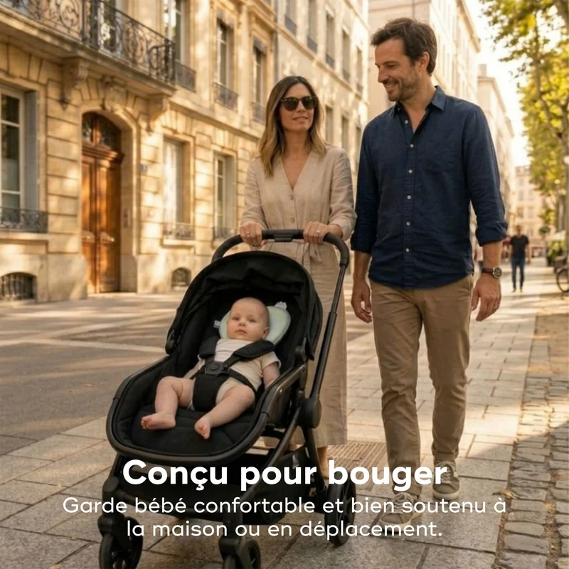 Coussin Coeur Ergo Sauge