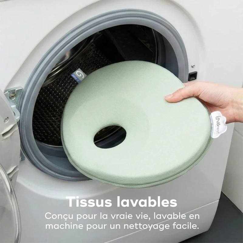 Coussin Coeur Ergo Sauge