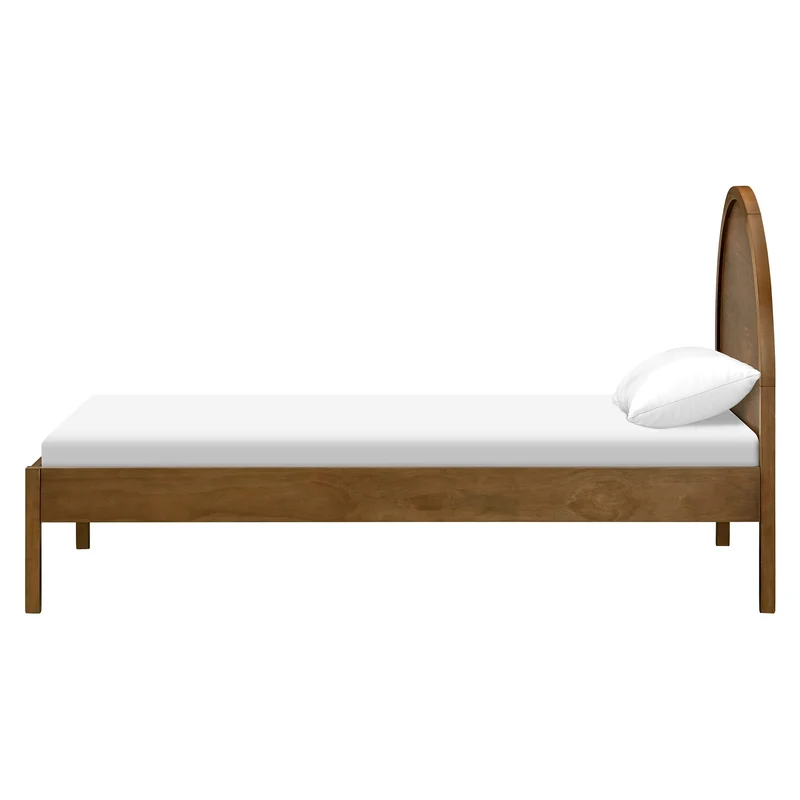 Lit Simple Bondi - Noyer Naturel
